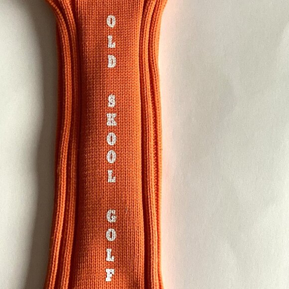 Driver & Woods Head Covers Golf Club Cover Orange / White Golfing Accessories - Picture 5 of 7